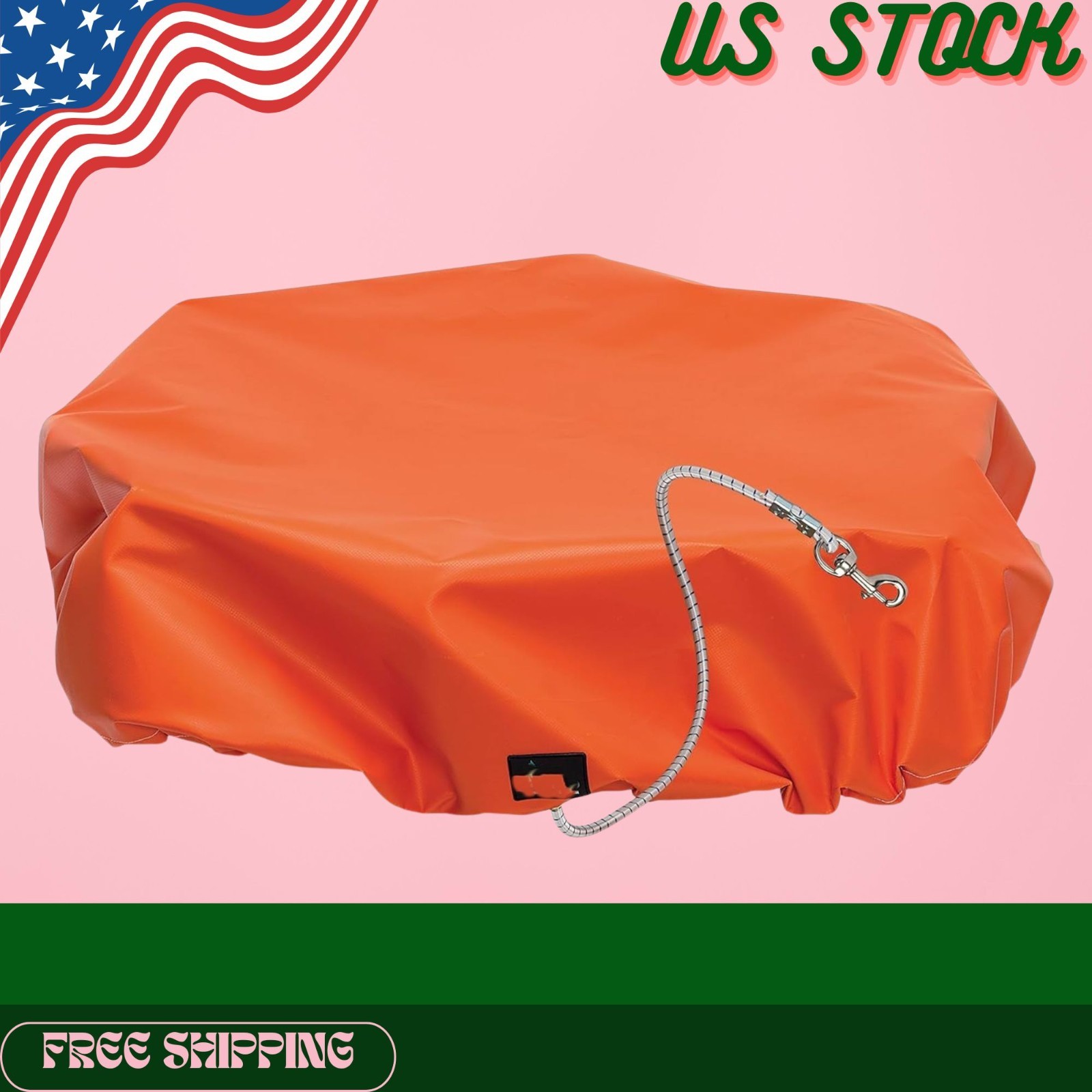 NEW Vinyl Bucket Cover w Bungee Strap for One & Two Man Utility Buckets 18oz