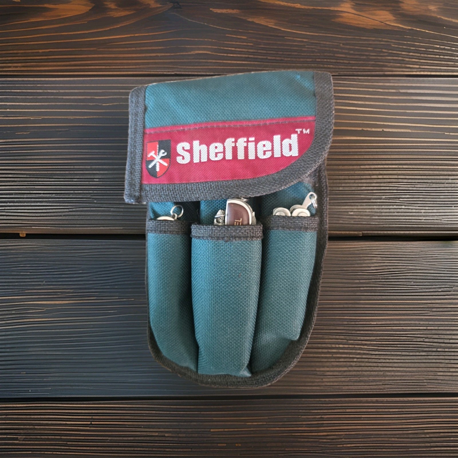 Sheffield Utility Tool Belt Pouch With 6 Tools. Very Little Signs Of Use VGC!