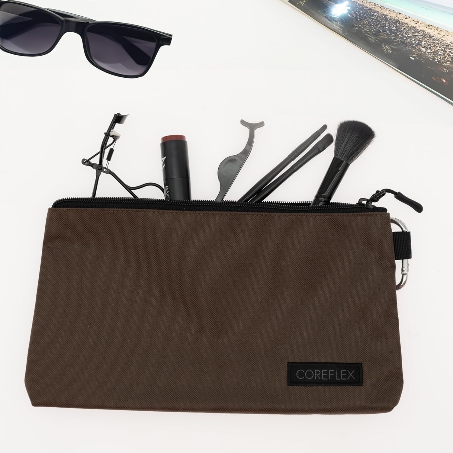 Durable YKK Zipper Tool Bag – Flat Bottom Design for Organization – 6 Count