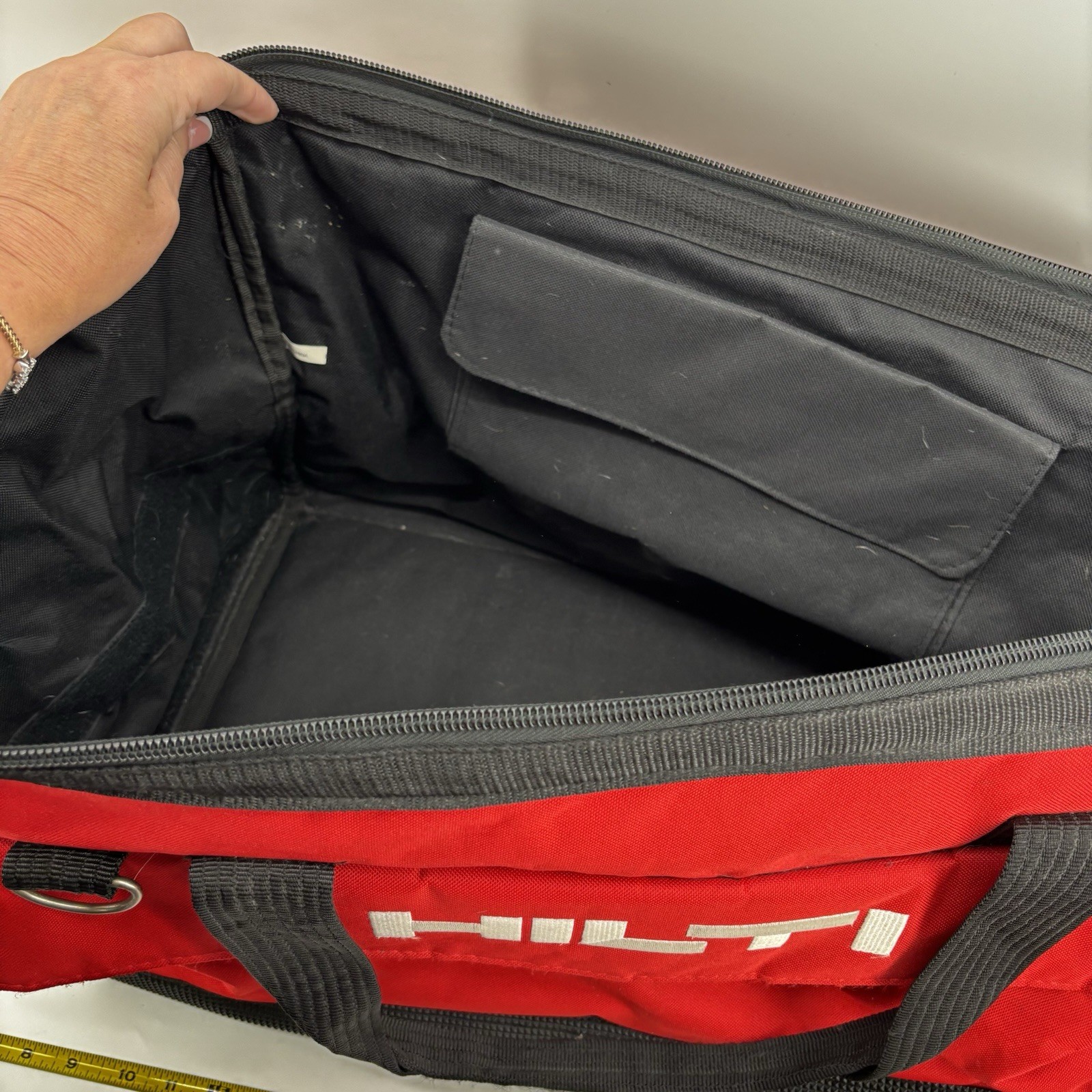 HILTI Tool Bag Size Large 12x12x17 Good Pre Owned Condition Read