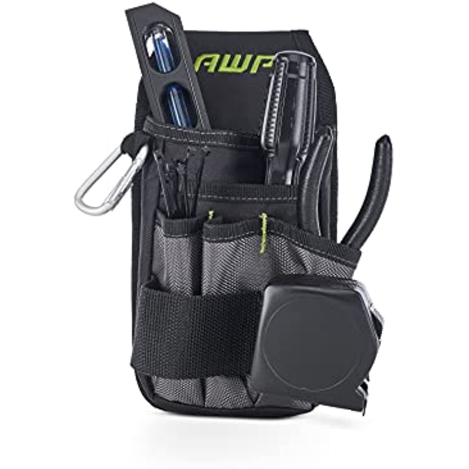 AWP Organizer Tool Pouch | 7 Pockets & Loops for Tool Organization | Heavy-Duty