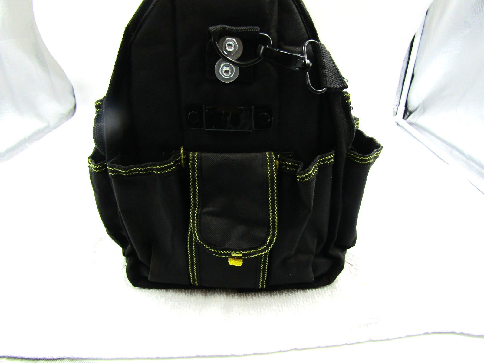 Tool Bag Open Top Tote 12 inch Storage Organizer W/ Handle 18 pockets Riggers
