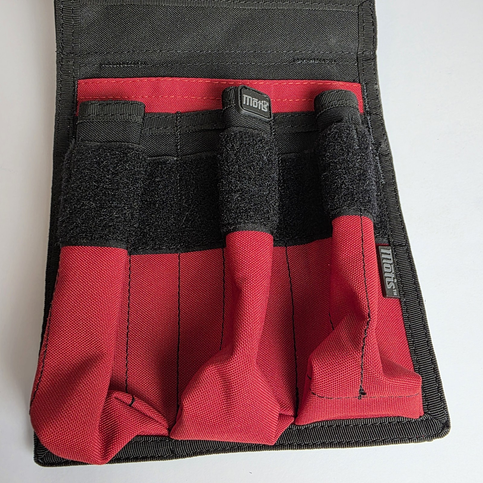 Motis Fire Pocket Organizer Pouch with Webbing Carry Handle Removable Flap