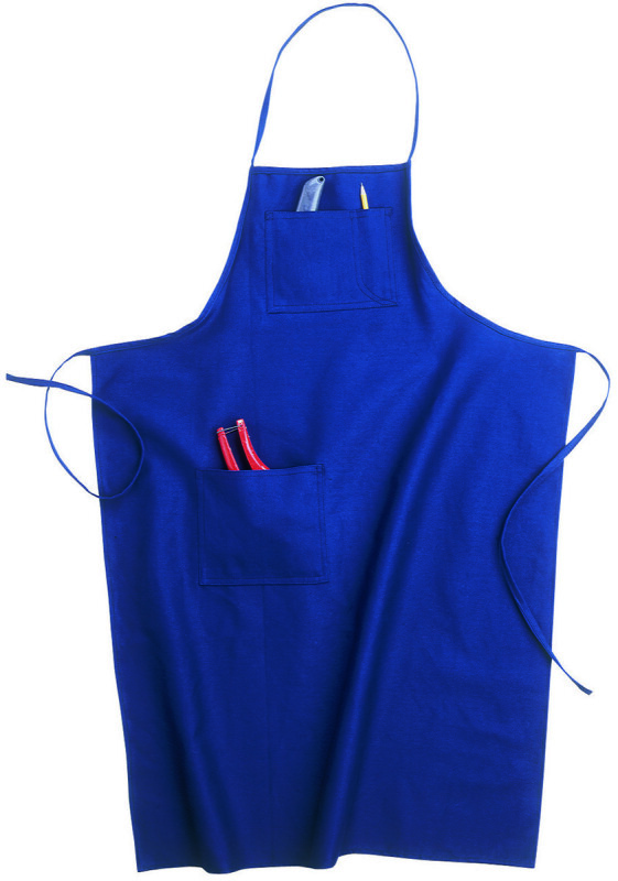 CLC BS60 Work Gear Heavy Duty 3 Pocket Cotton Work Apron One Size Dark Blue