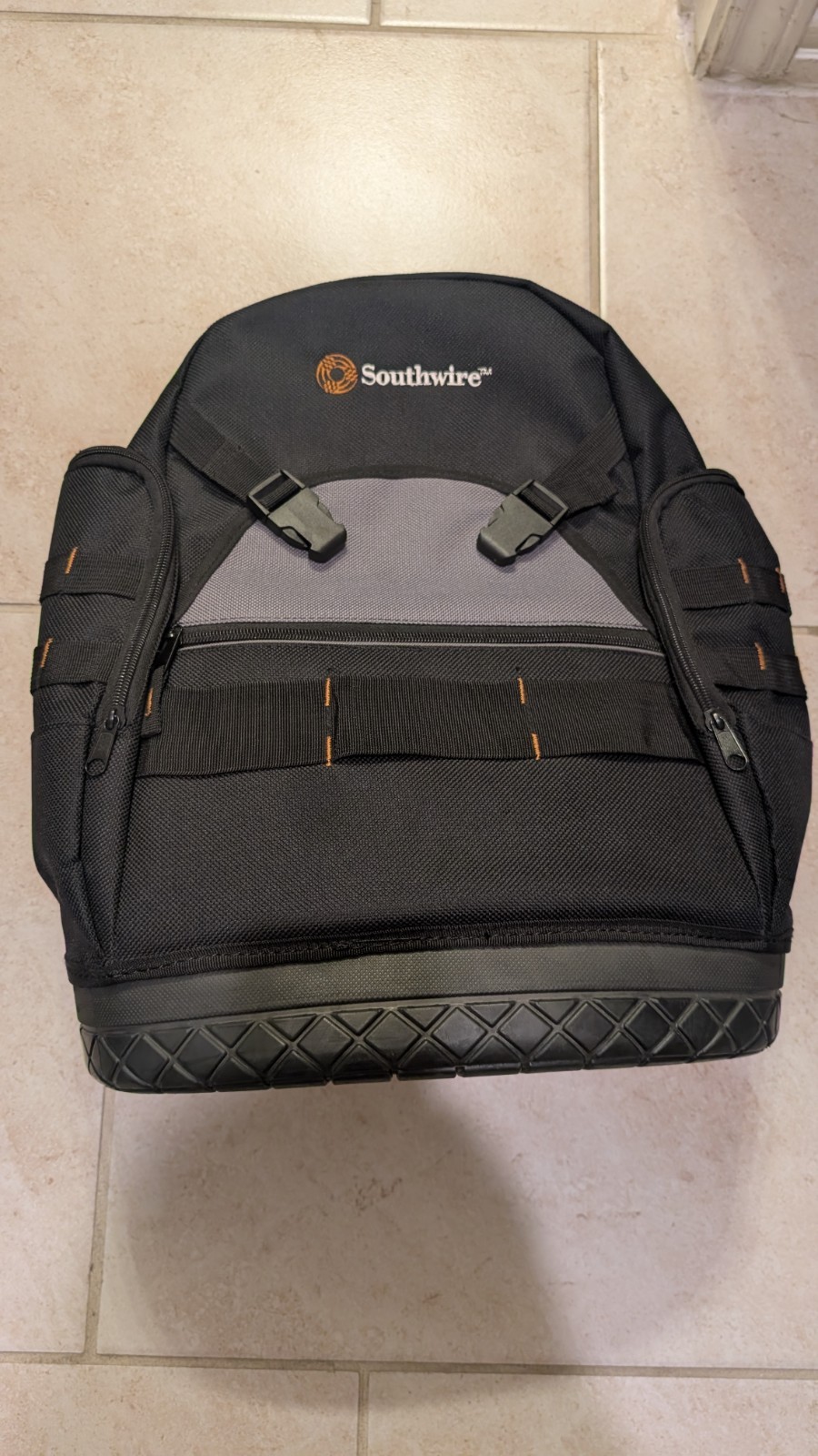 Southwire Rugged Tool Backpack with Molded Base, 28 Pocket PROBAGBP