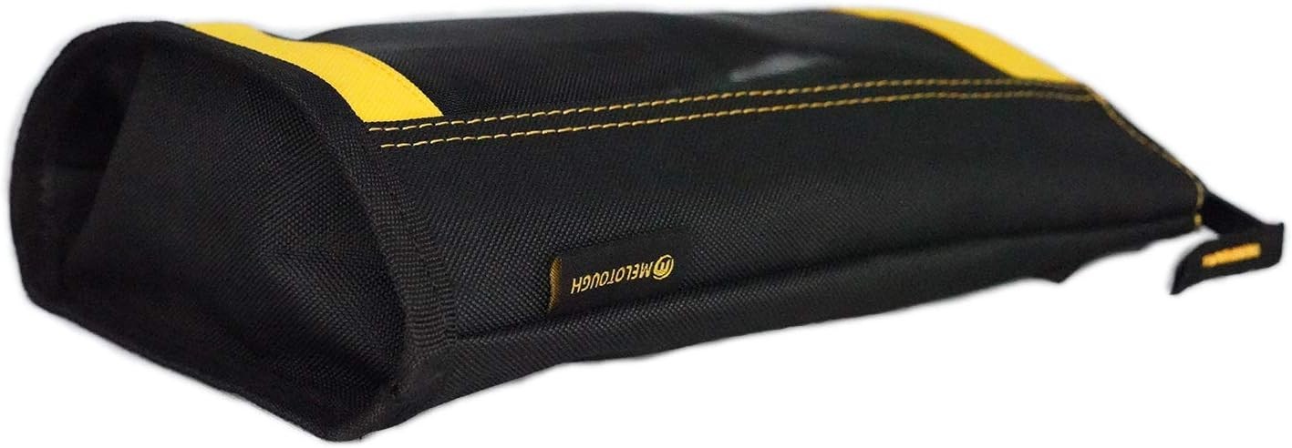 MELOTOUGH Canvas Zipper Tool Pouch Bag -Fastener Small, Yellow 1pack