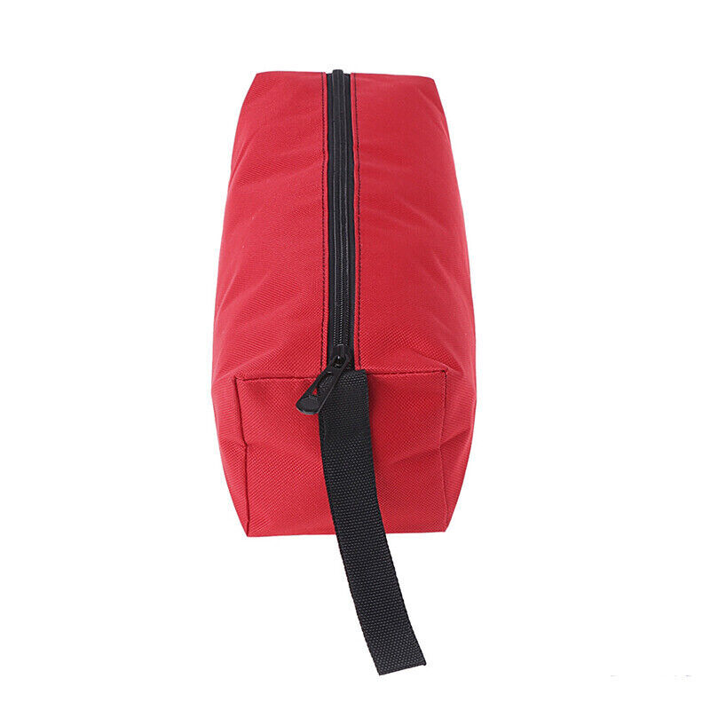 1 Pc New Tool Bag Small Contractor Soft Storage Case Tote Drill Red Impact