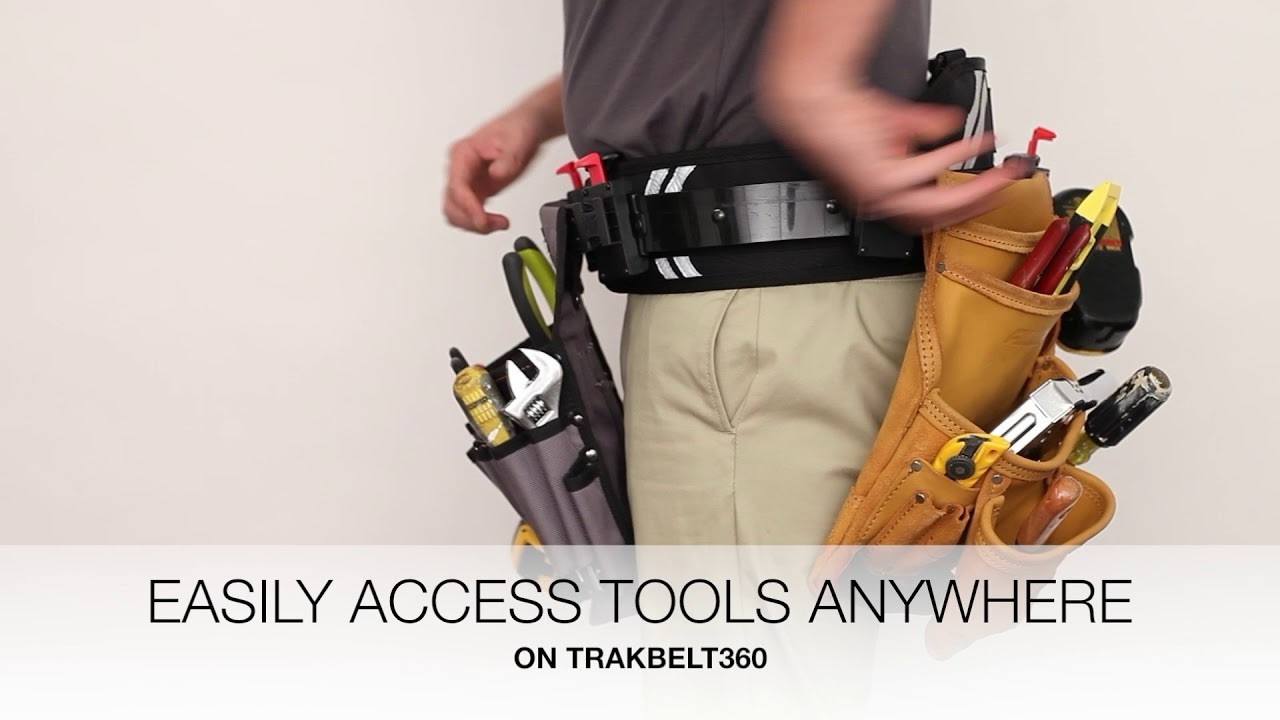 NEW Trakbelt 360 Utility Belt – Tools, Cameras, Rotating Belt Size LARGE 44”-50”