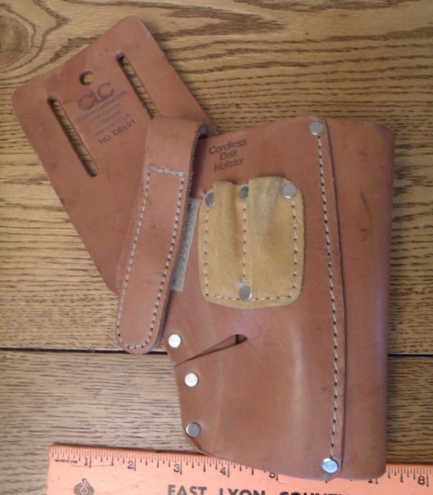 CLC Custom Leather Craft DRL91 Top Grain 45 Degree Cordless Drill Holster