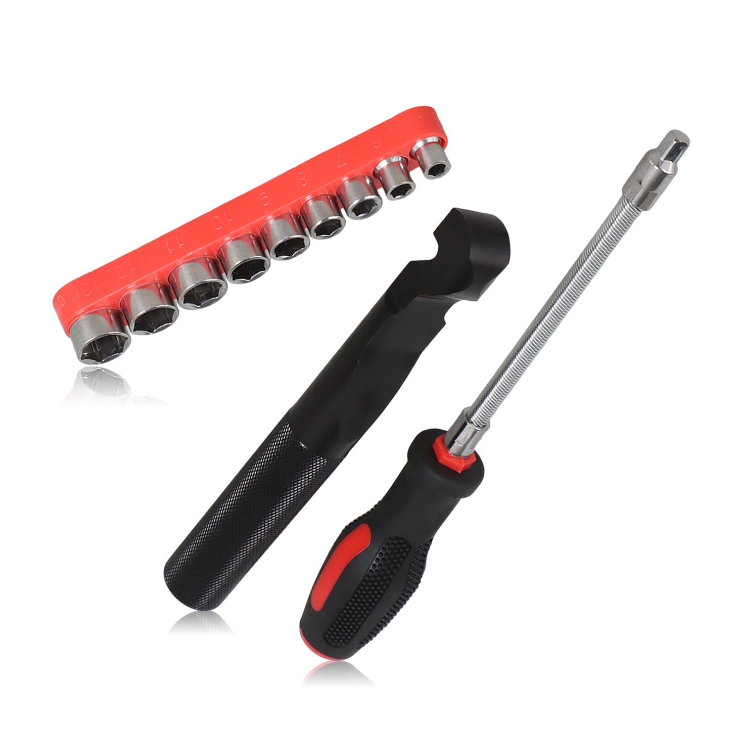 Clutch Cover Removal Tool w/ 5-13mm Sockets for Polaris RZR 800 2009-2014