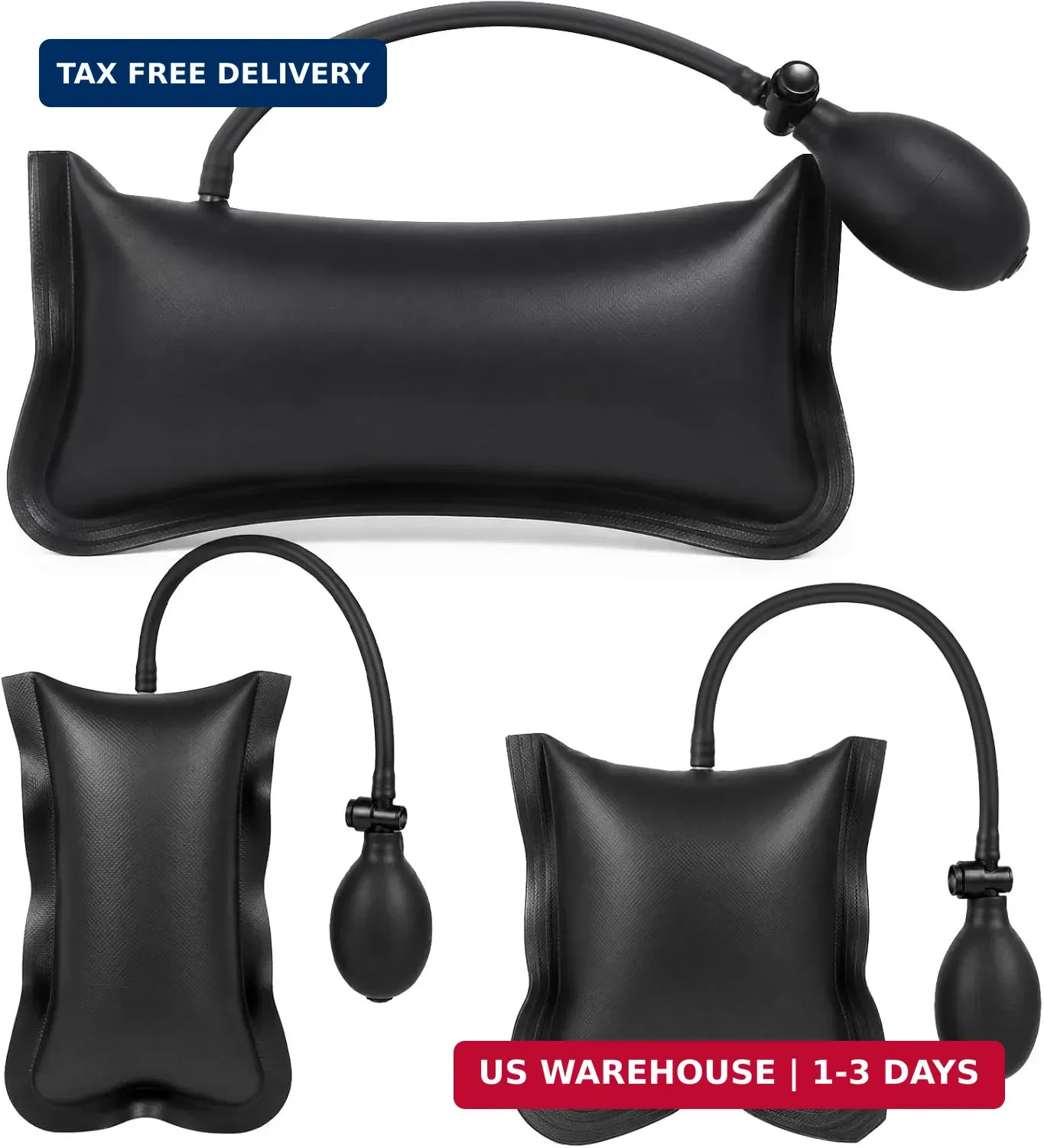 3PCS Air for Wedge Bag Kit, Premium Air Shim Inflatable Wedge Set | Professional