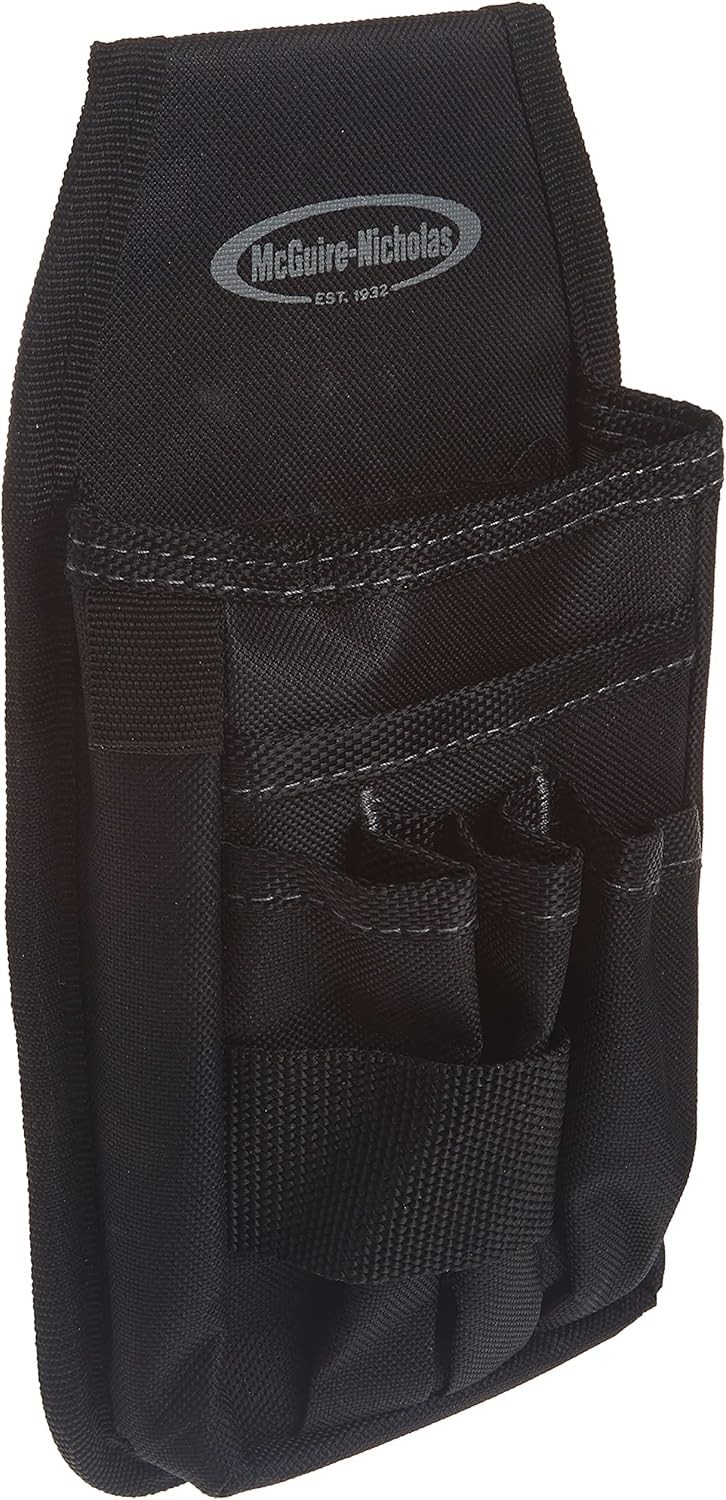 Portable Tool Organizer with 5 Pockets – Clip-On Nylon Attachment for Efficiency