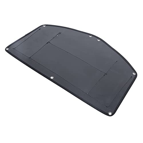 Black Motorcycle Rear Trunk Lid Organizer Multi Compartments Tool Bag