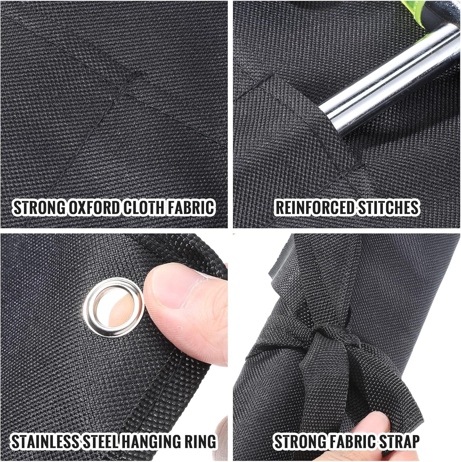 Wrench Organizer,Tool Roll Pouch – 16-Pocket Waterproof Oxford Cloth Wrench Roll