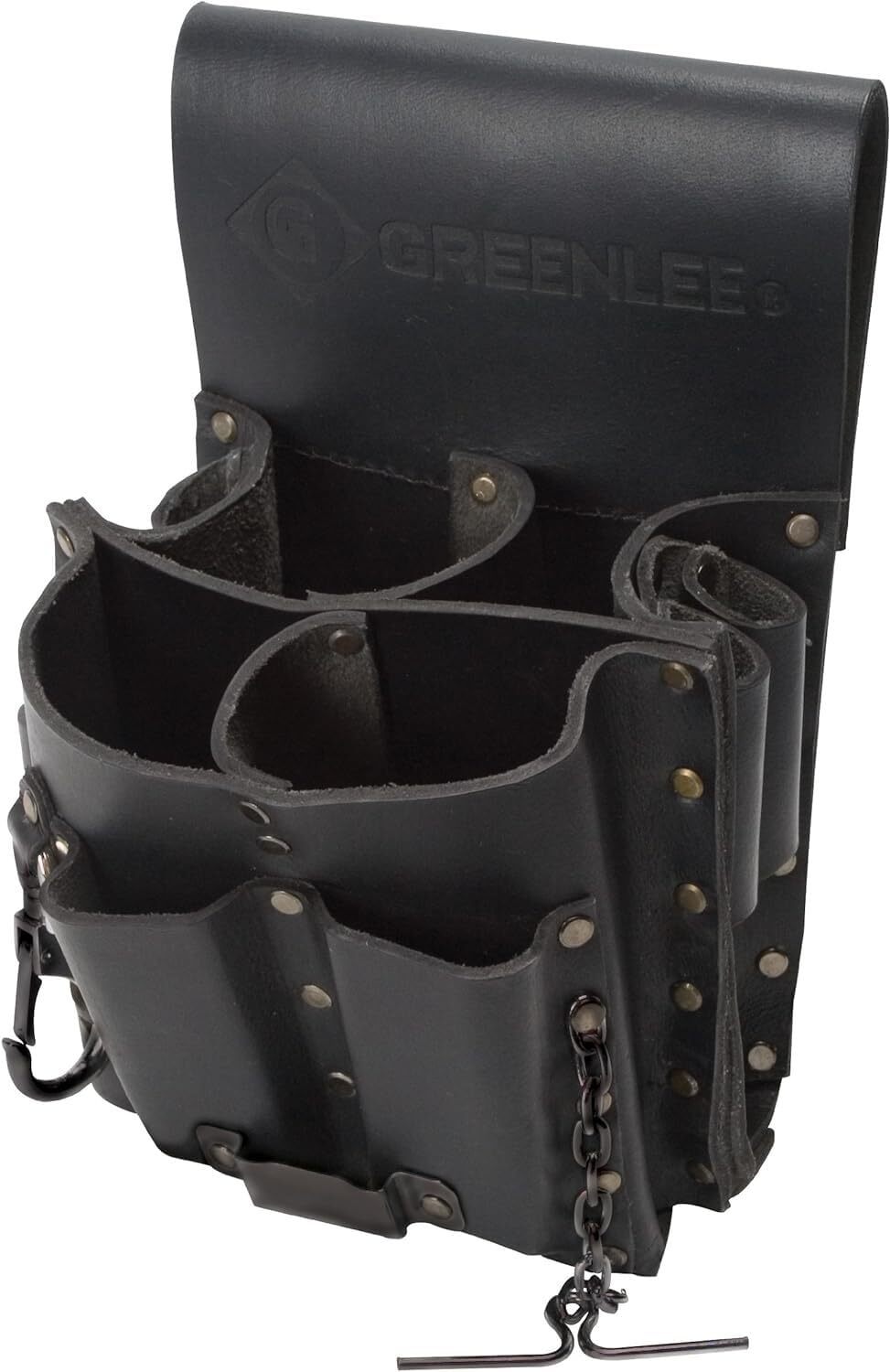 Greenlee 0258-11 Tool Pouch Leather 8 Pocket
