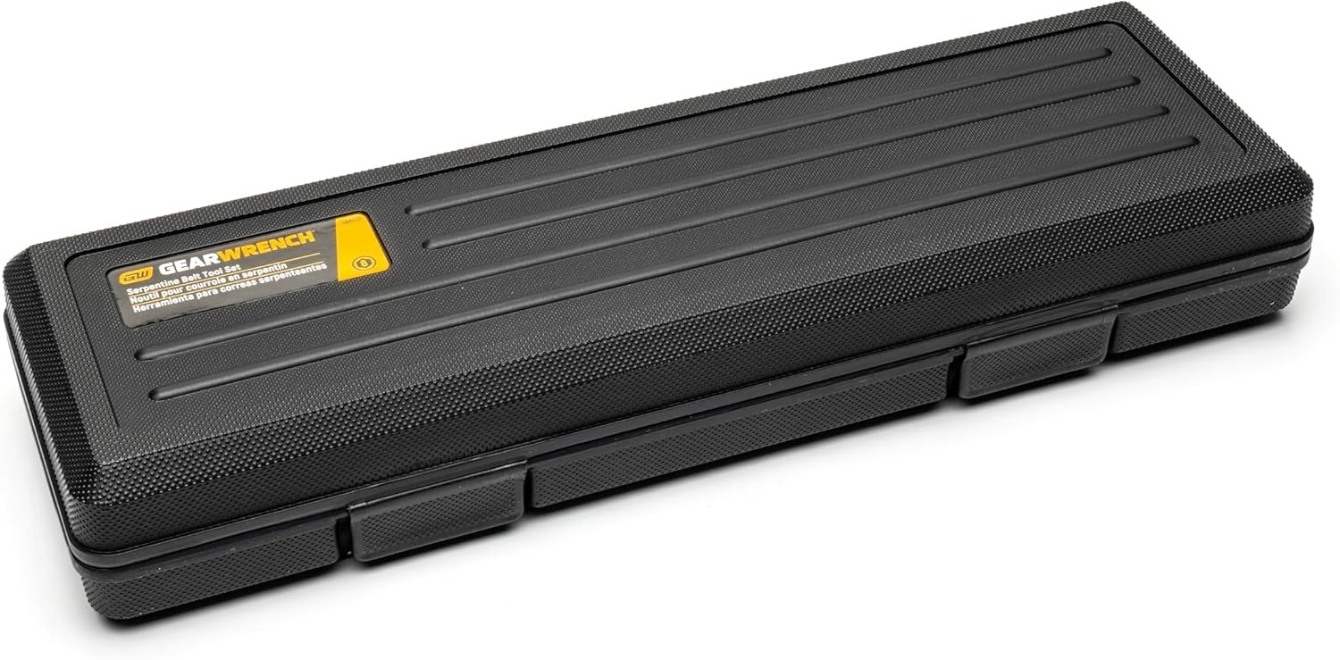 Metric 15-Piece Ratcheting Serpentine Belt Tool Set – Fast & Easy Installation