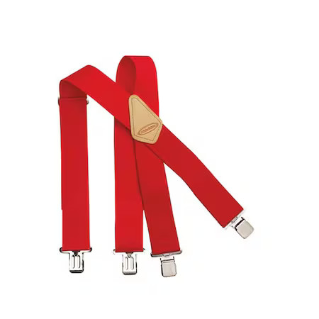 Karewear 6176 Tool Suspenders, Suspenders, Red