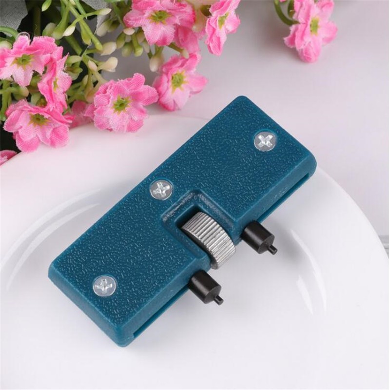 Adjustable Watch Back Case Opener Wrench Tool for Battery Replacement Repair Kit