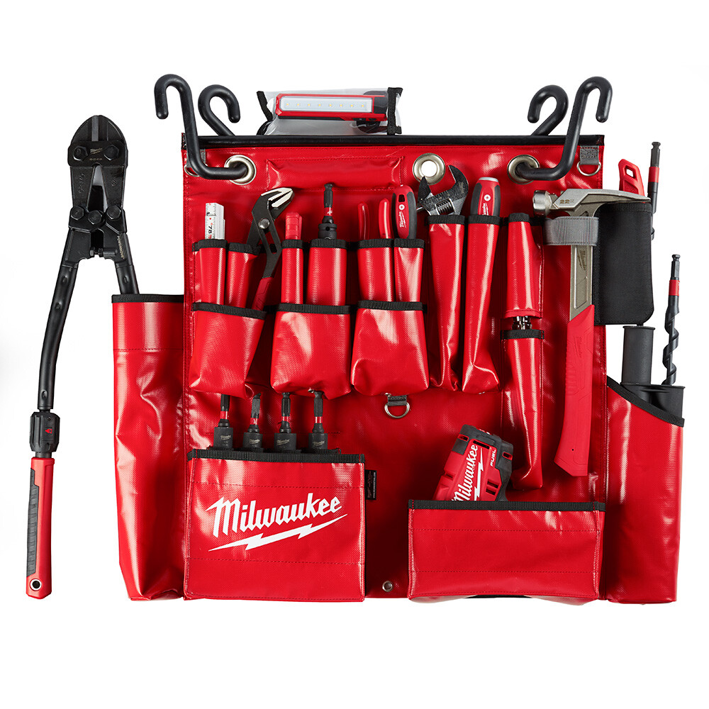 Milwaukee 48-22-8290 25-Pocket Puncture Resistant Aerial Tool Apron
