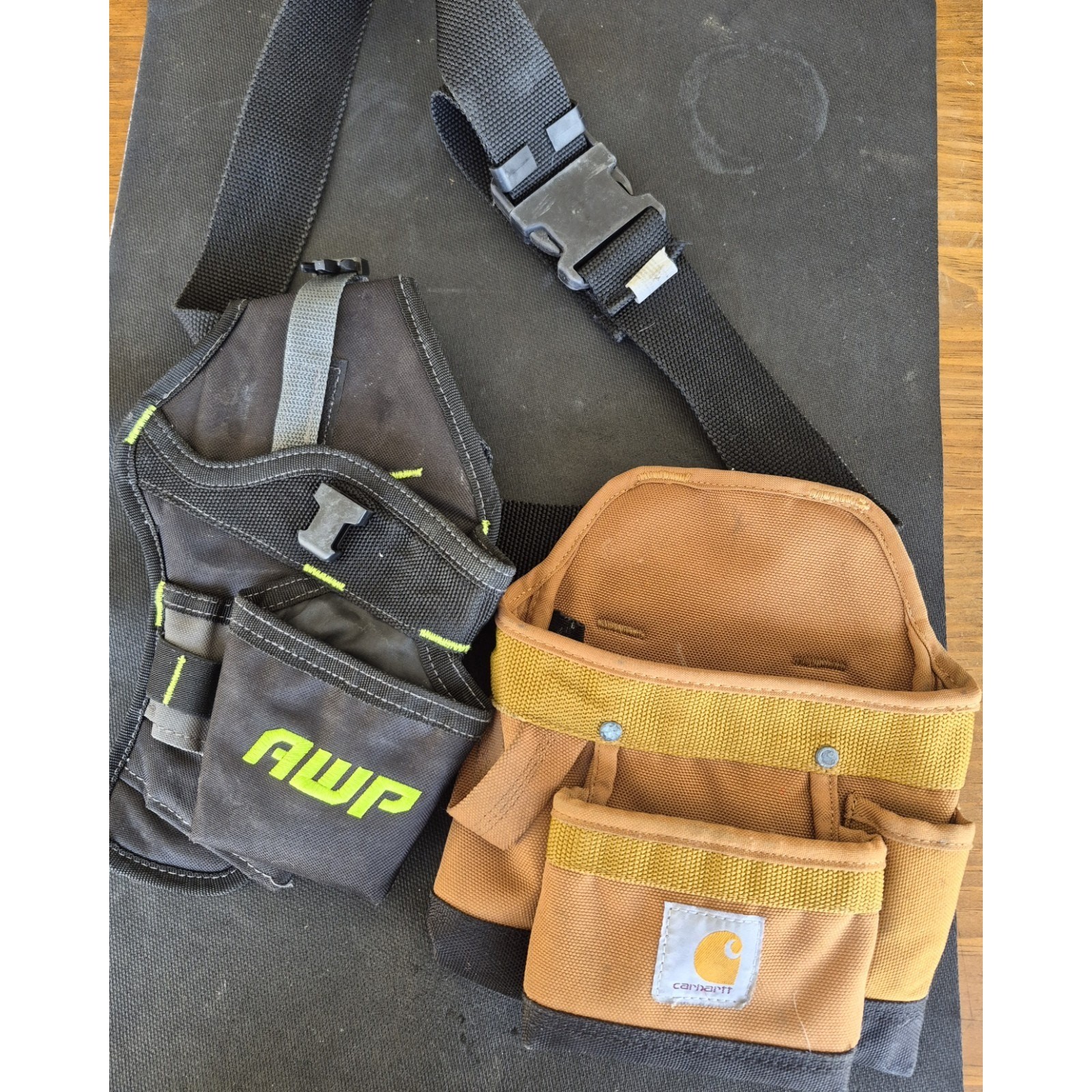 Bundle Carhartt Carpenters Pouch Legacy, AWP Drill Holster and Belt