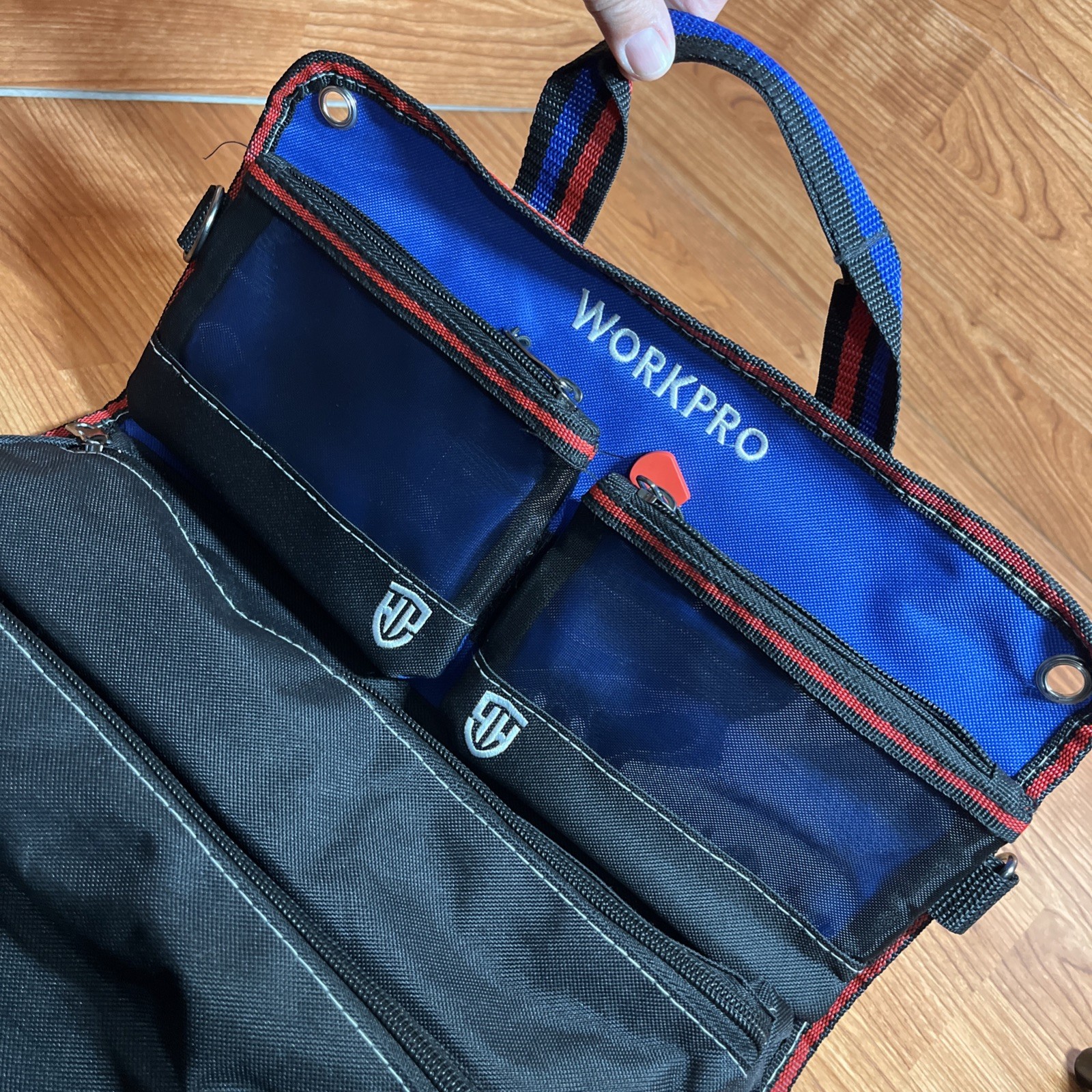 WORKPRO Roll Up Tool Bag w/Detachable Tool Pouches Heavy Duty
