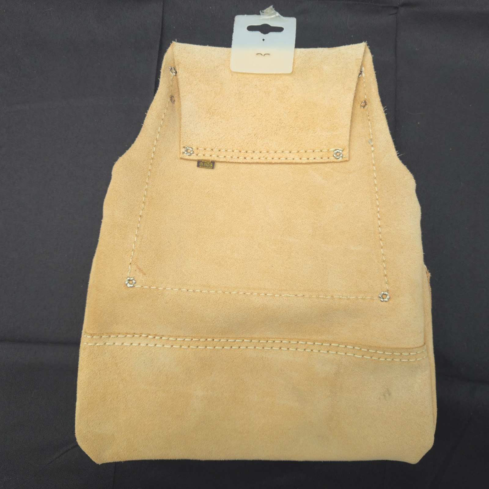 HDX Leather 10 Pocket Pro Carpenter Electrician Tool Pouch Work Rig NWOT