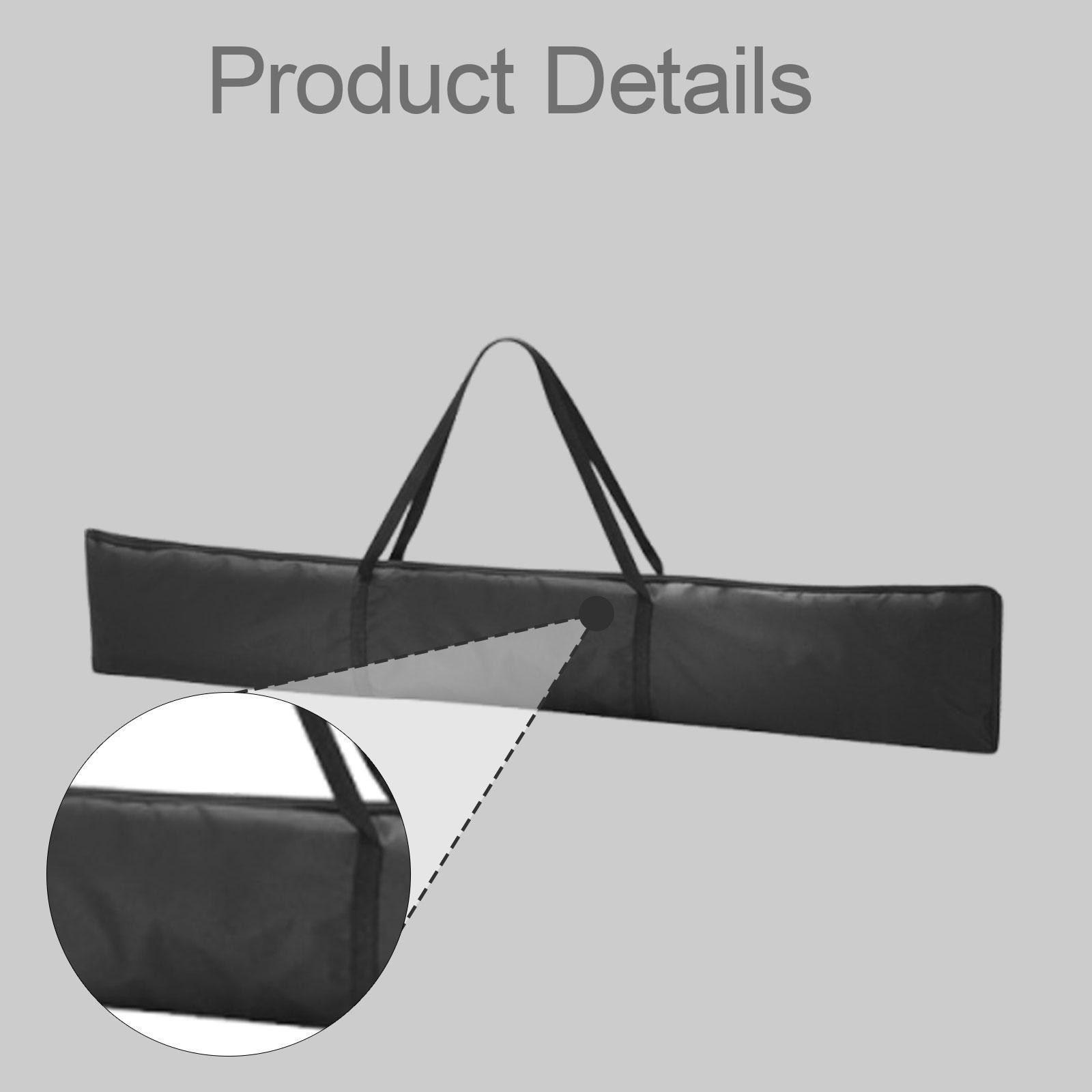 Guide Rail Track Saws Storage Bag Black Oxford Cloth Scratch Resistant Tool Bag