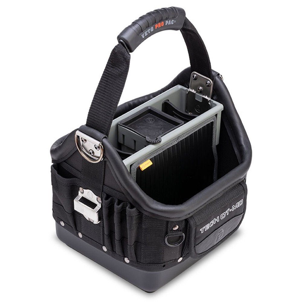 Veto Pro Pac TECH OT-MD BLACKOUT Open Top Tool Bag, VPP10743