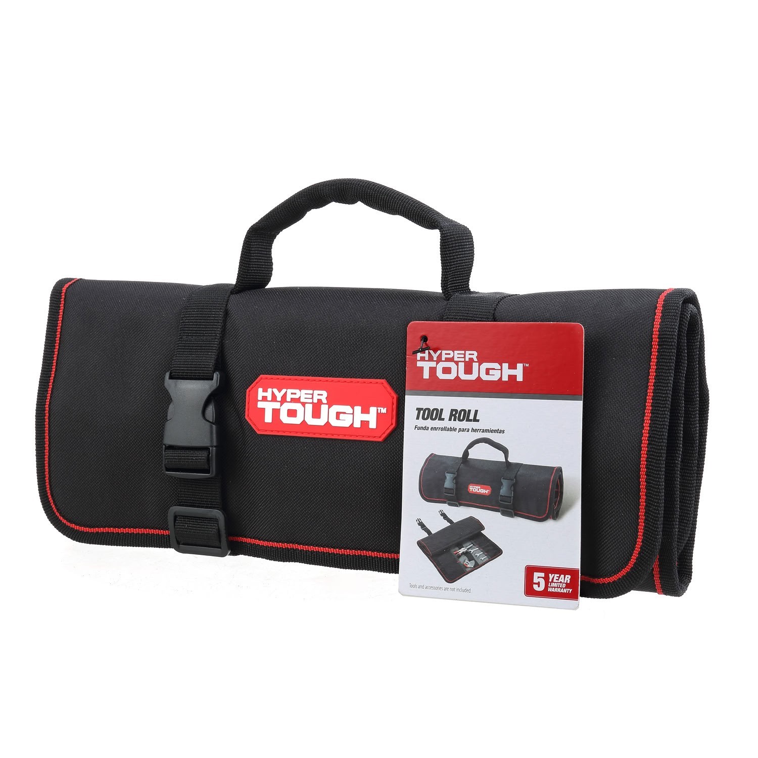 Hyper Tough Heavy Duty Tool Roll Up Bag Pouch Portable Hand Tool Storage Case