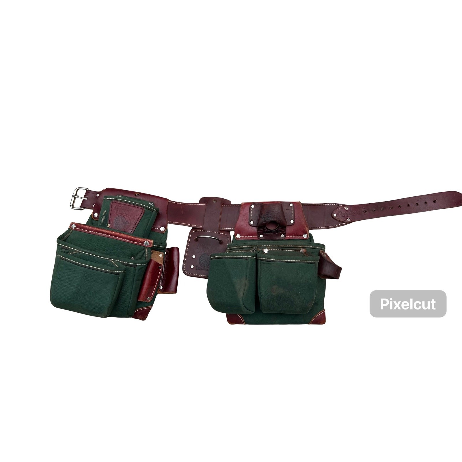 Occidental Leather OxyLights Framer Tool Belt 8018DB 8062 USA Hunter Green