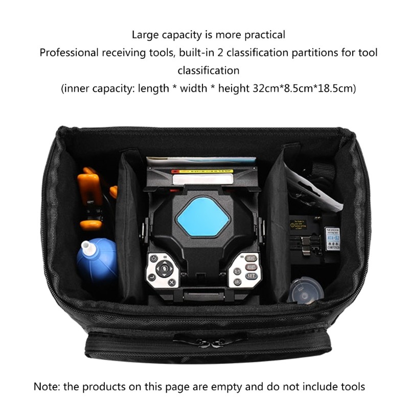 Portable Backpack Fiber Optical Toolkit with Removable Shoulder Strap Bags