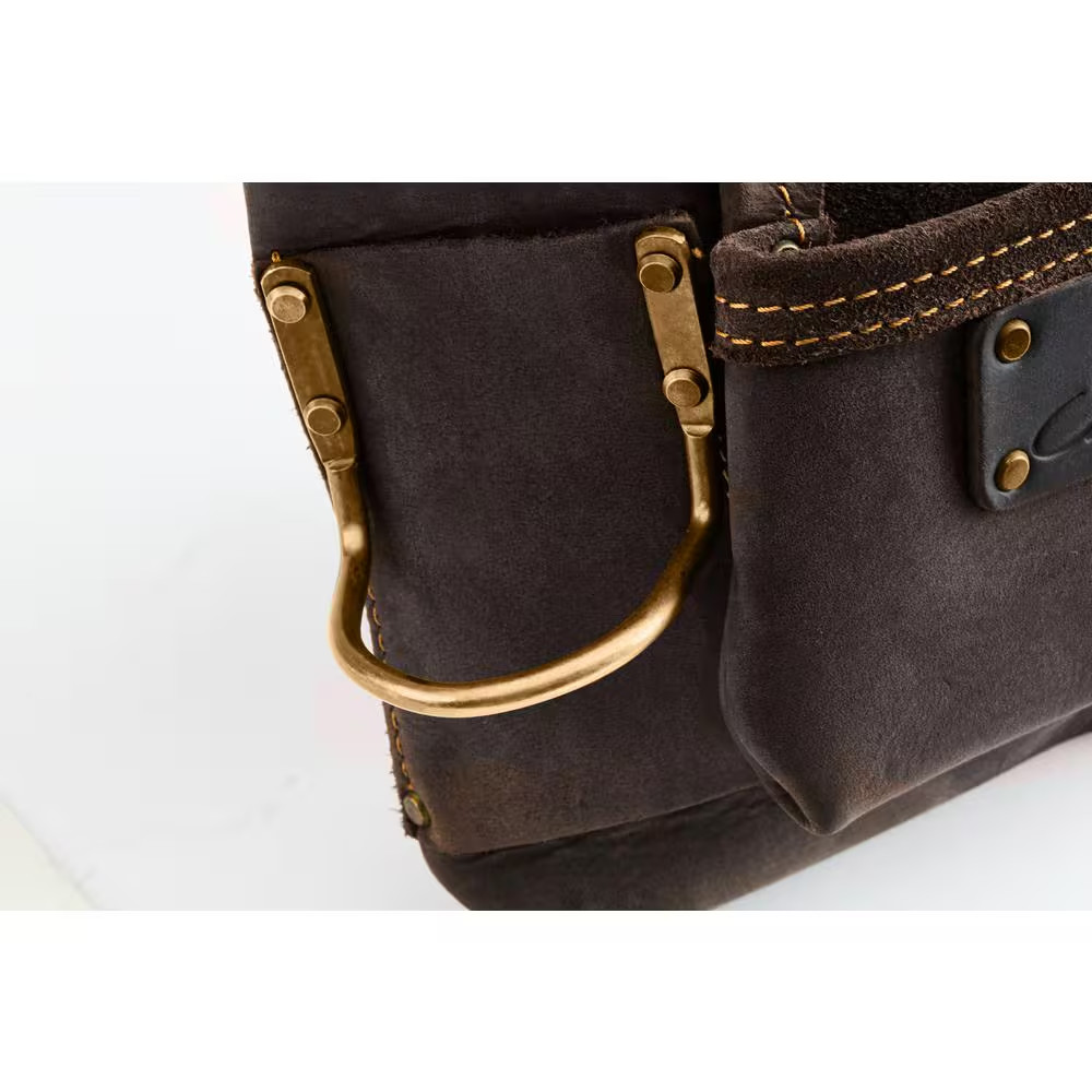 Pro Tool Pouch, Dual Hammer Holder (4-Pocket)