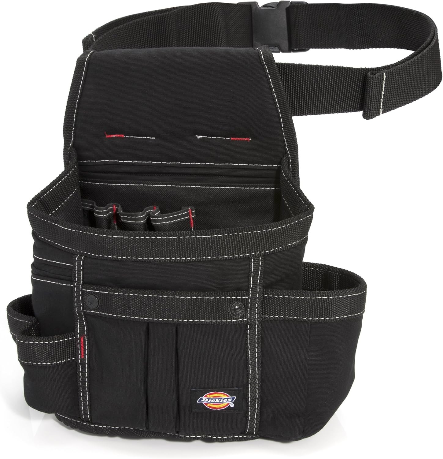 8-Pocket Tool Belt/Utility Pouch, Adjustable 2-Inch Belt, Durable Canvas Constru