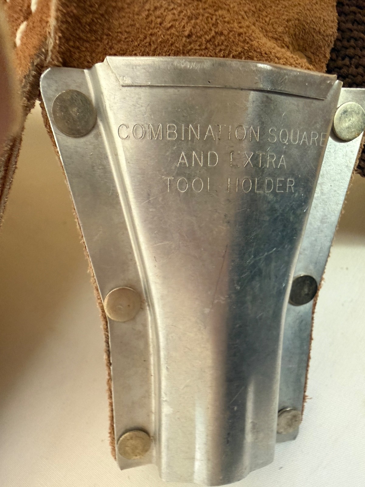 All Leather Tool Belt -Sears Craftsman Split Cowhide (9)45145