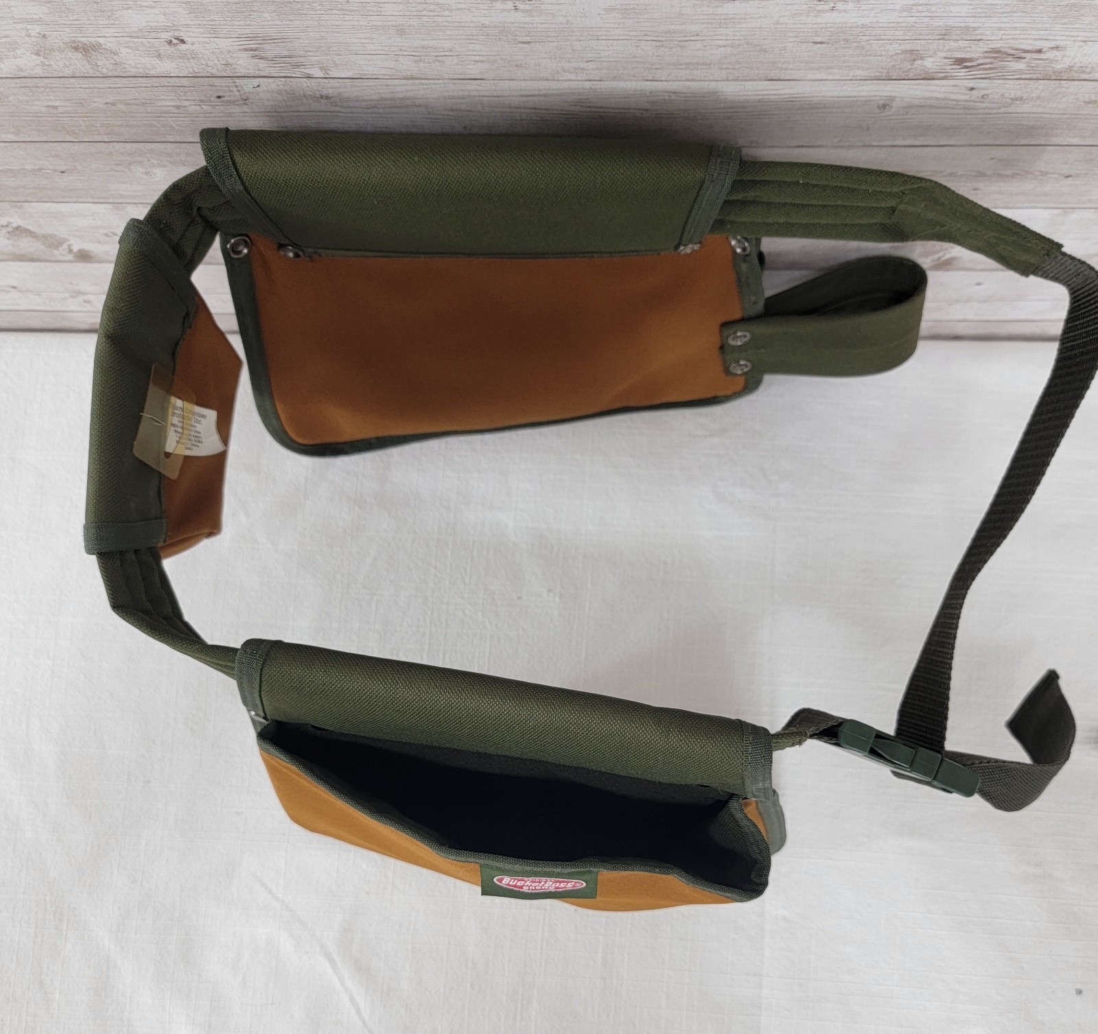 New Vintage Bucket Boss Fiskars Brand Handyman Tool Belt Pouch 90s Original NOS