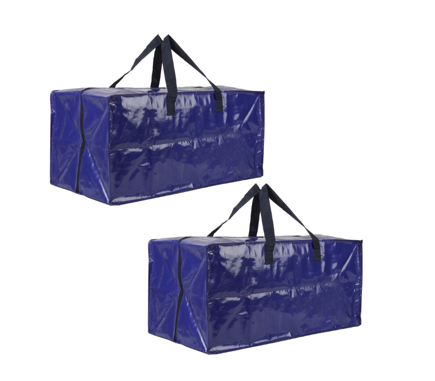 Heavy Duty Moving and Packing Bags with Backpack Straps 35 lb Capacity 2pk