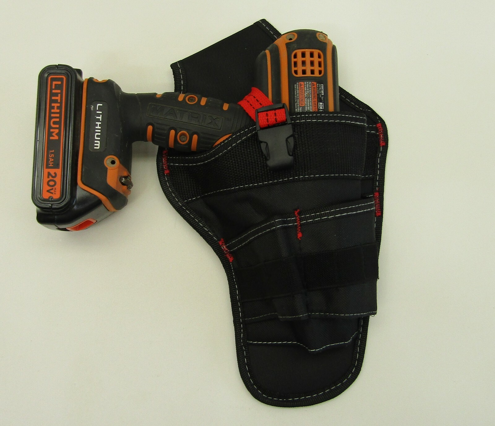 Drill Holster Holder Attaches To Tool Belt Voyager Power Cordless Drills Pouch