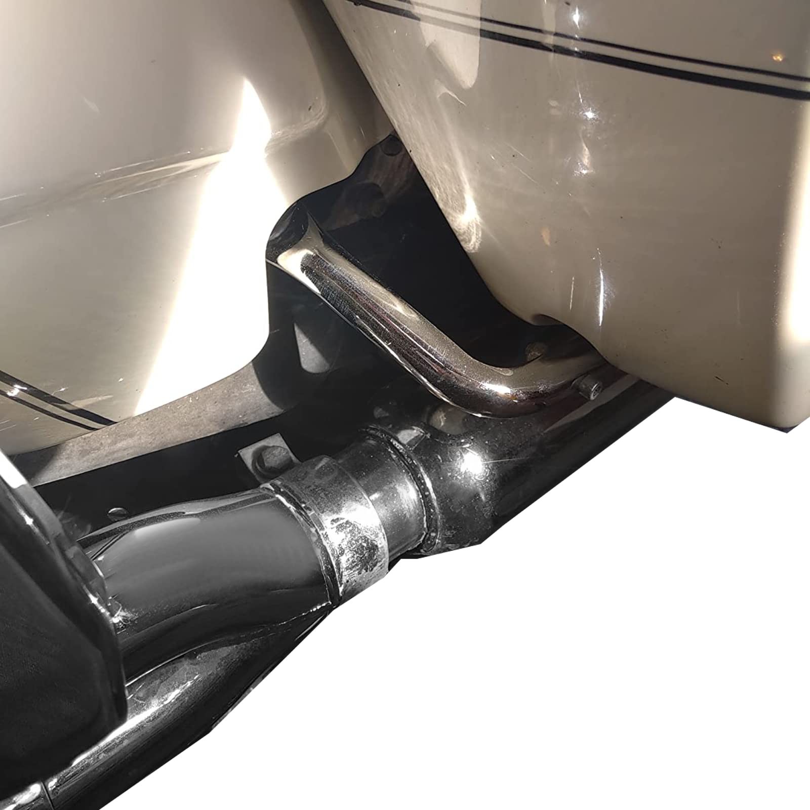 Saddlebag Guard Eliminator Bracket with 1993-2013 Harley Touring Road King FL…