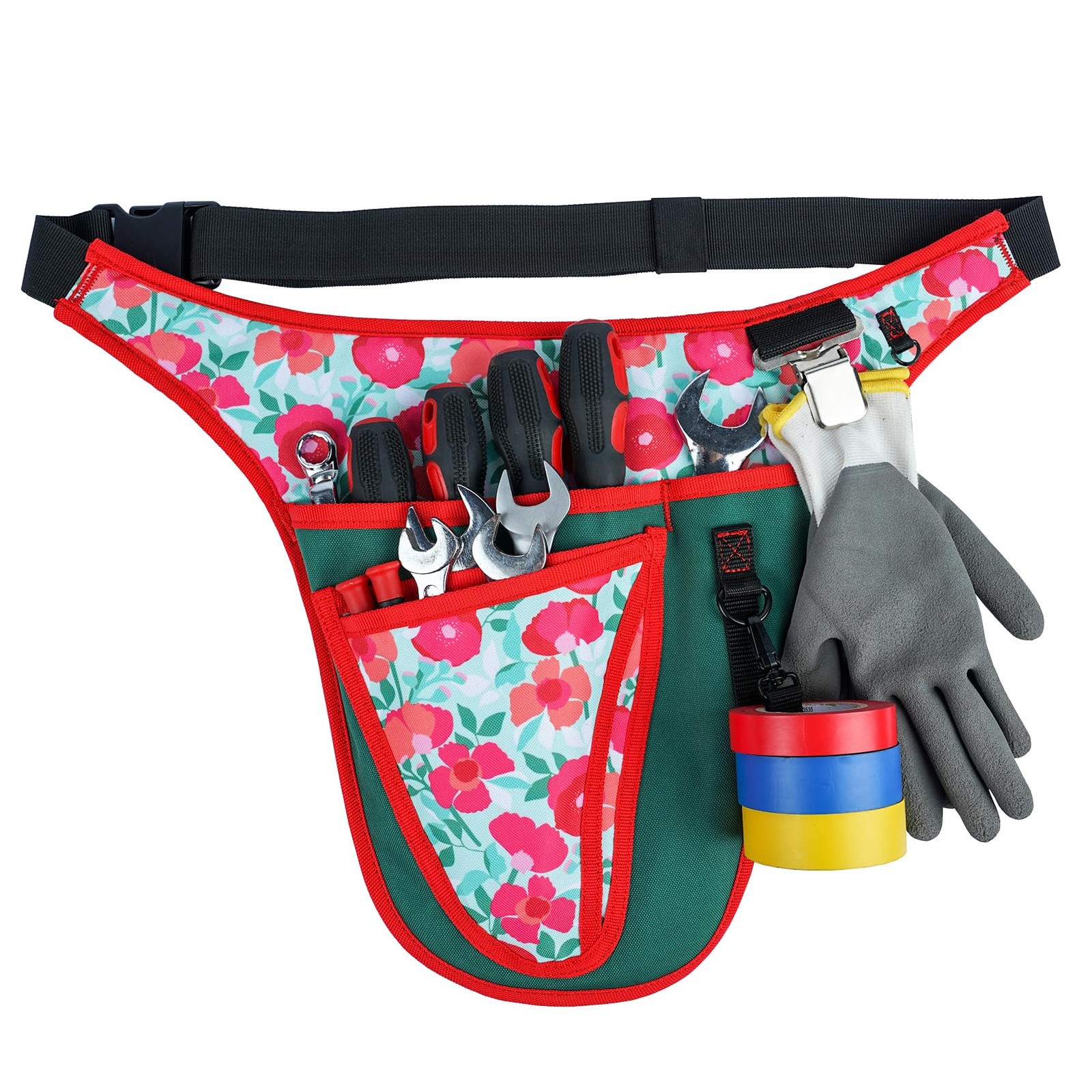 Garden Tool Belt Adjustable Organizer Pouch MultiPurpose Pocket DIY Plumbing