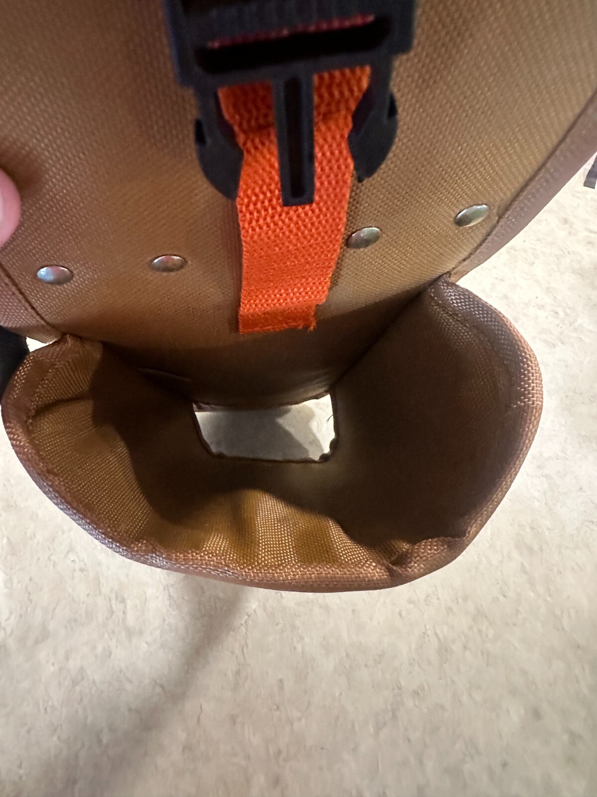 US GENERAL Brown Drill Holder Tool Pouch Belt Bag