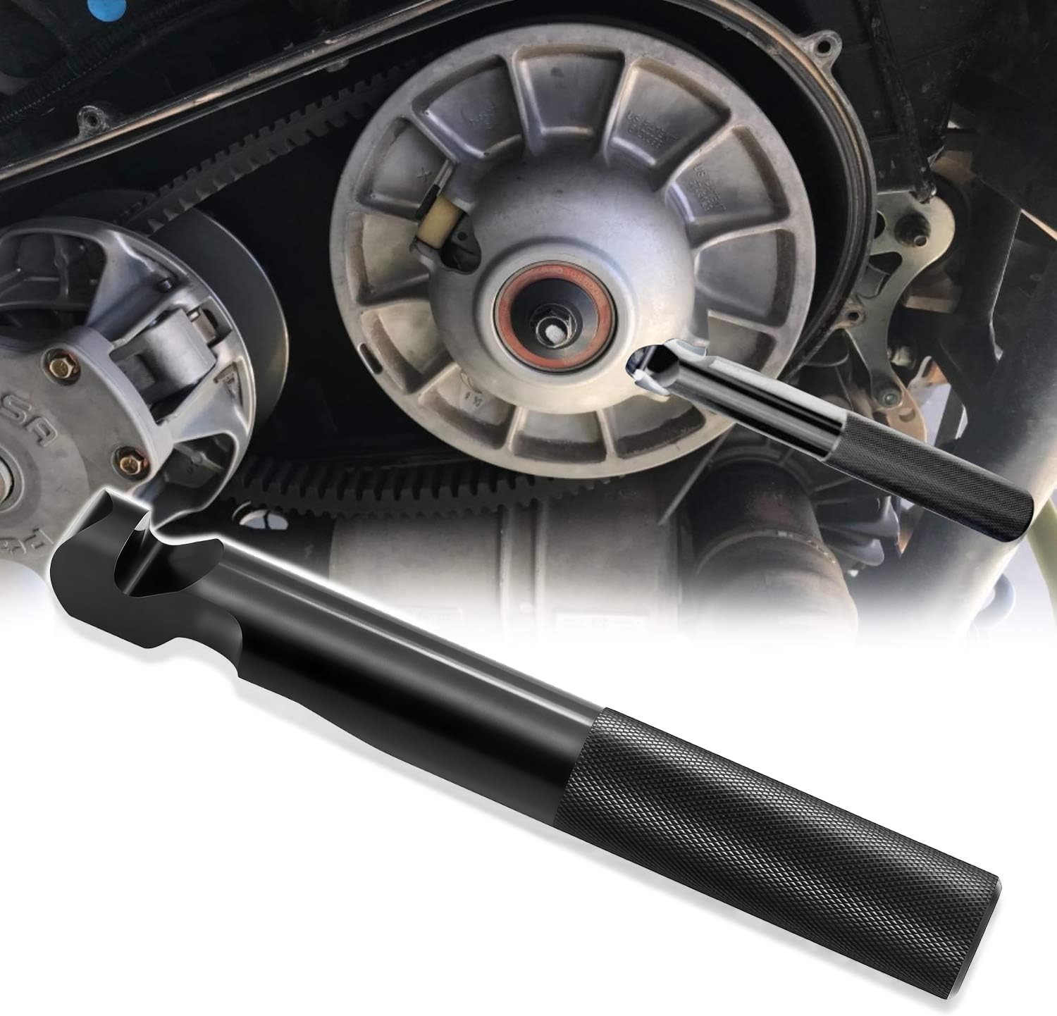 Versatile Belt Replacement Tool for All Polaris RZR Models – 1PC Aluminum Wrench
