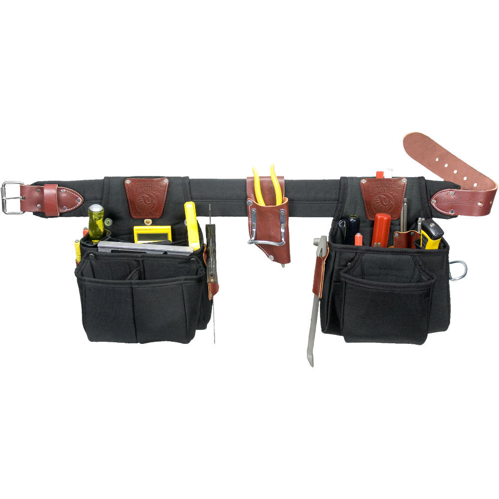 Occidental Leather 9525SM Finisher Tool Belt Set, 25 Pockets & Holders, Small