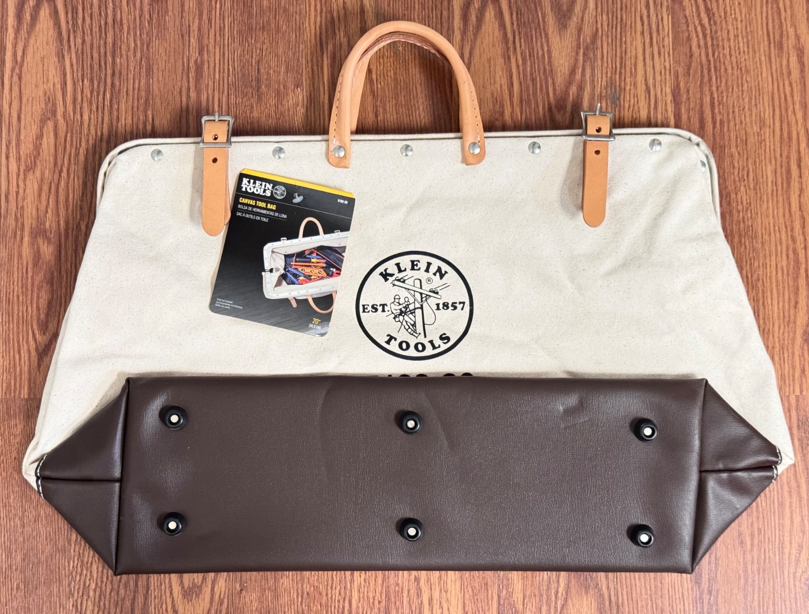 NEW Klein Tools 5102-20 High-Bottom Canvas Tool Bag 20″ ~ Free Shipping