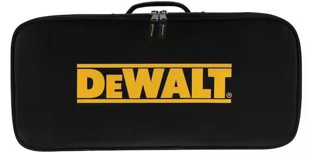 DEWALT Soft Zippered Tool Bag 19x9x4 Black Heavy Duty Storage Case Portable