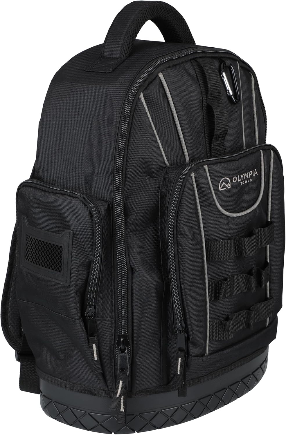 17.5 in Tool Organizer Backpack, Heavy-Duty Tool Bag Backpack with Padded Should