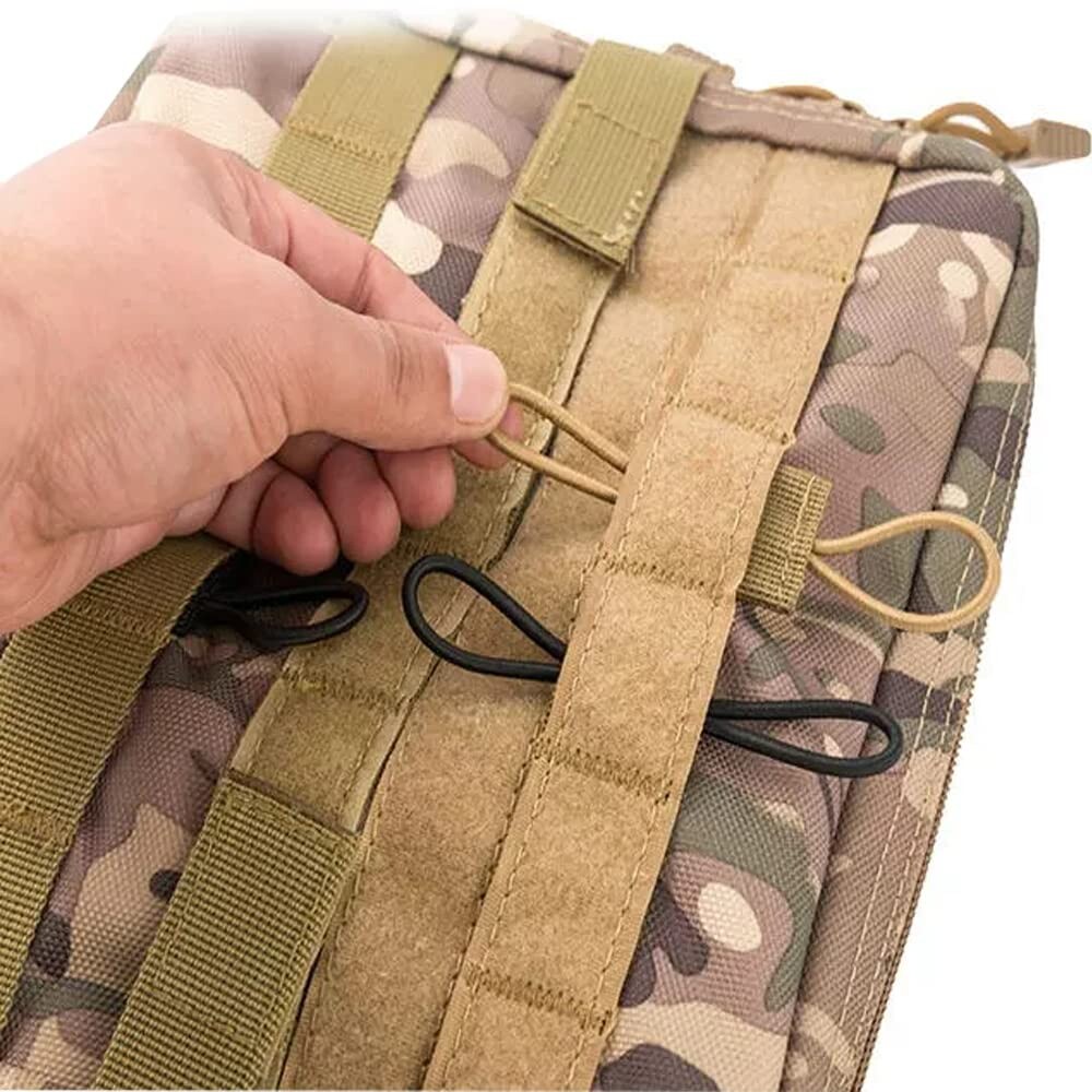 4pcs MOLLE EDC tool holder elastic strap for backpack vest webbing