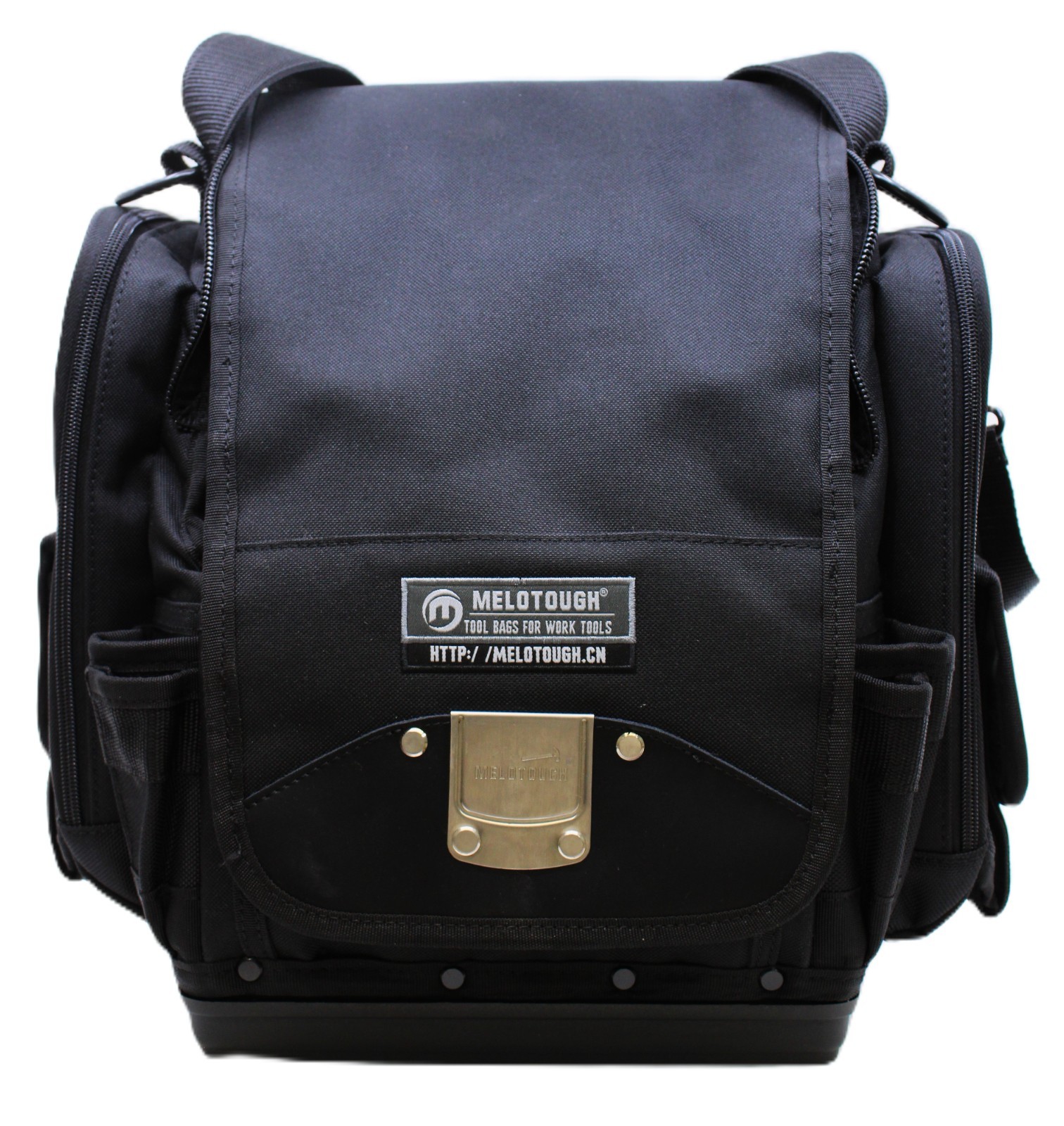MELOTOUGH Heavy Duty Tool Bag with Multi Pockets for Work Gear