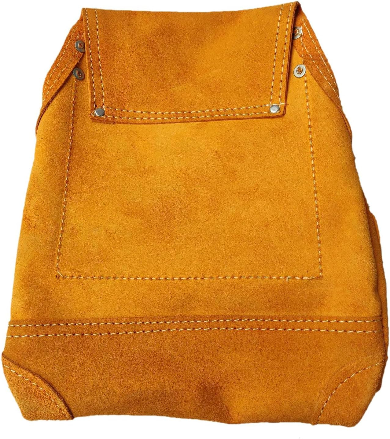 20-113 10 Pocket Rigger Heavy Duty Leather Tool Bag, Yellow