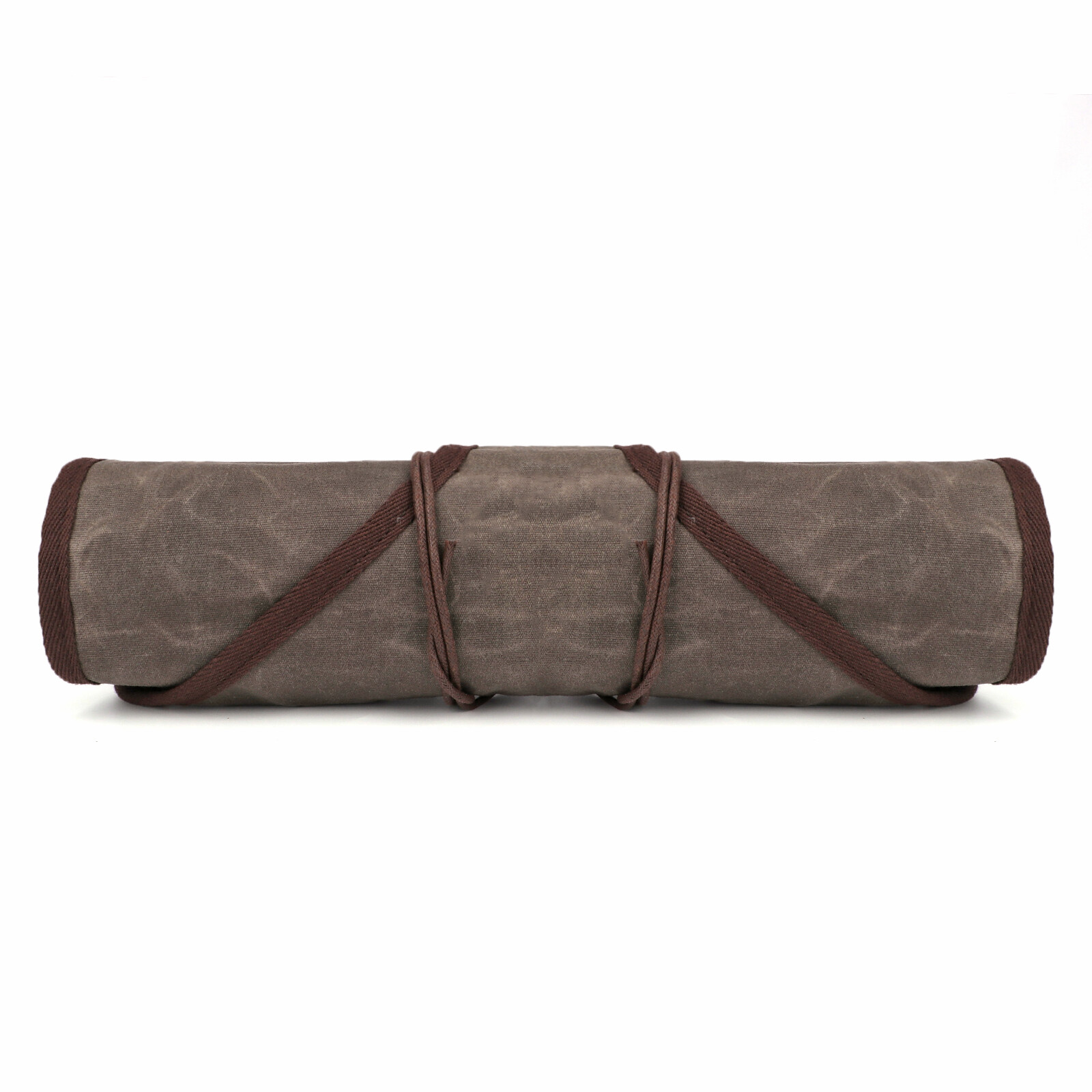 TOURBON Waxed Canvas Tool Roll Spanner Wrench Storage Pouch Chisel Gloves Pocket
