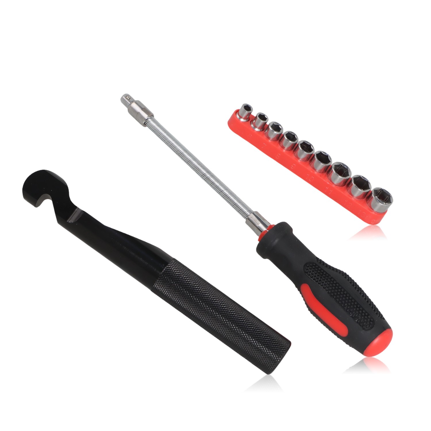 Belt & Clutch Cover Removal Tool w/ 5-13mm Sockets for Polaris RZR XP Turbo
